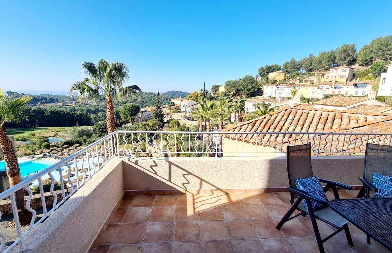 Hameau Des Amandiers Vue Mer - Piscine, Golf Et Tennis Prive Saint-Cyr-sur-Mer Ngoại thất bức ảnh