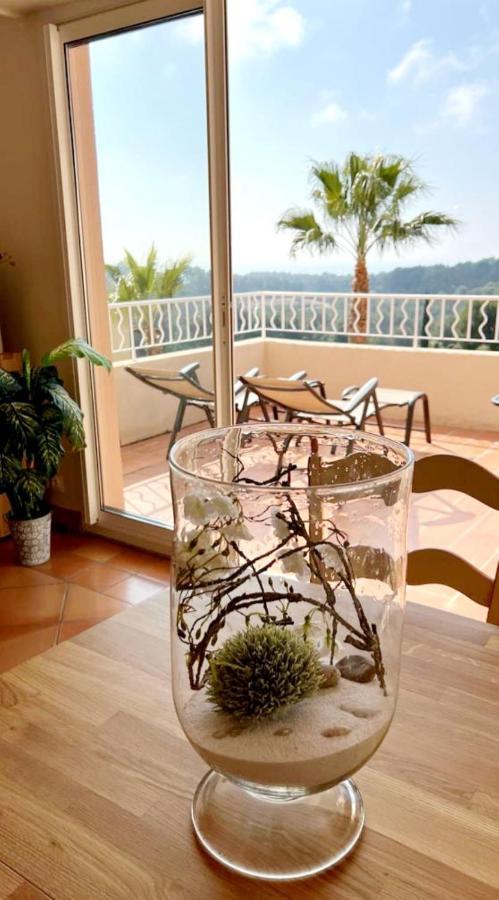 Hameau Des Amandiers Vue Mer - Piscine, Golf Et Tennis Prive Saint-Cyr-sur-Mer Ngoại thất bức ảnh
