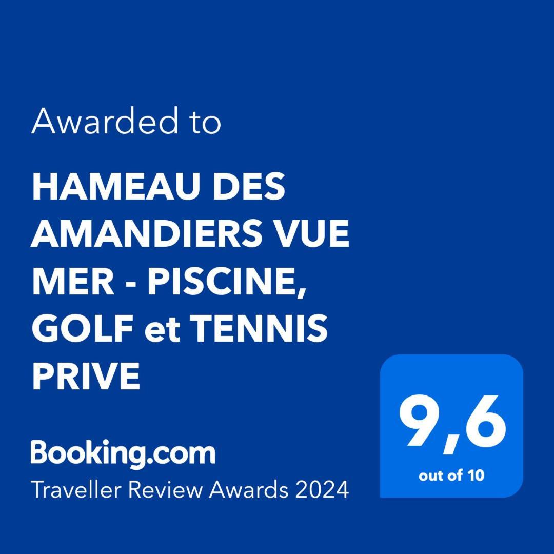 Hameau Des Amandiers Vue Mer - Piscine, Golf Et Tennis Prive Saint-Cyr-sur-Mer Ngoại thất bức ảnh